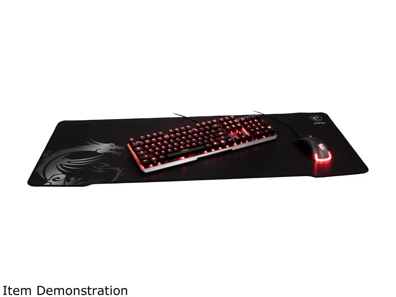 Agility GD70 Premium Gaming Mouse Pad, XXL Wide Extended Size, Smooth Silk Fabric, Anti-Slip Natural Rubber Base, 36 X 16 X 0.1