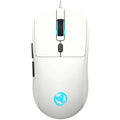 USB Wired Gaming Mouse,Usb Computer Mouse with 4 Adjustable DPI, RGB Backlit LED, Side Buttons, Ergonomic Design Mice for PC, Laptop, Windows, Mac, Vista, Linux, Gamer,White